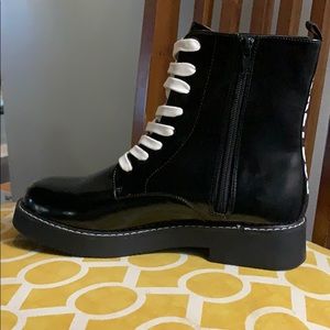 Black Combat Boot